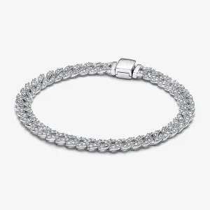 Pavé Cuban Chain Bracelet