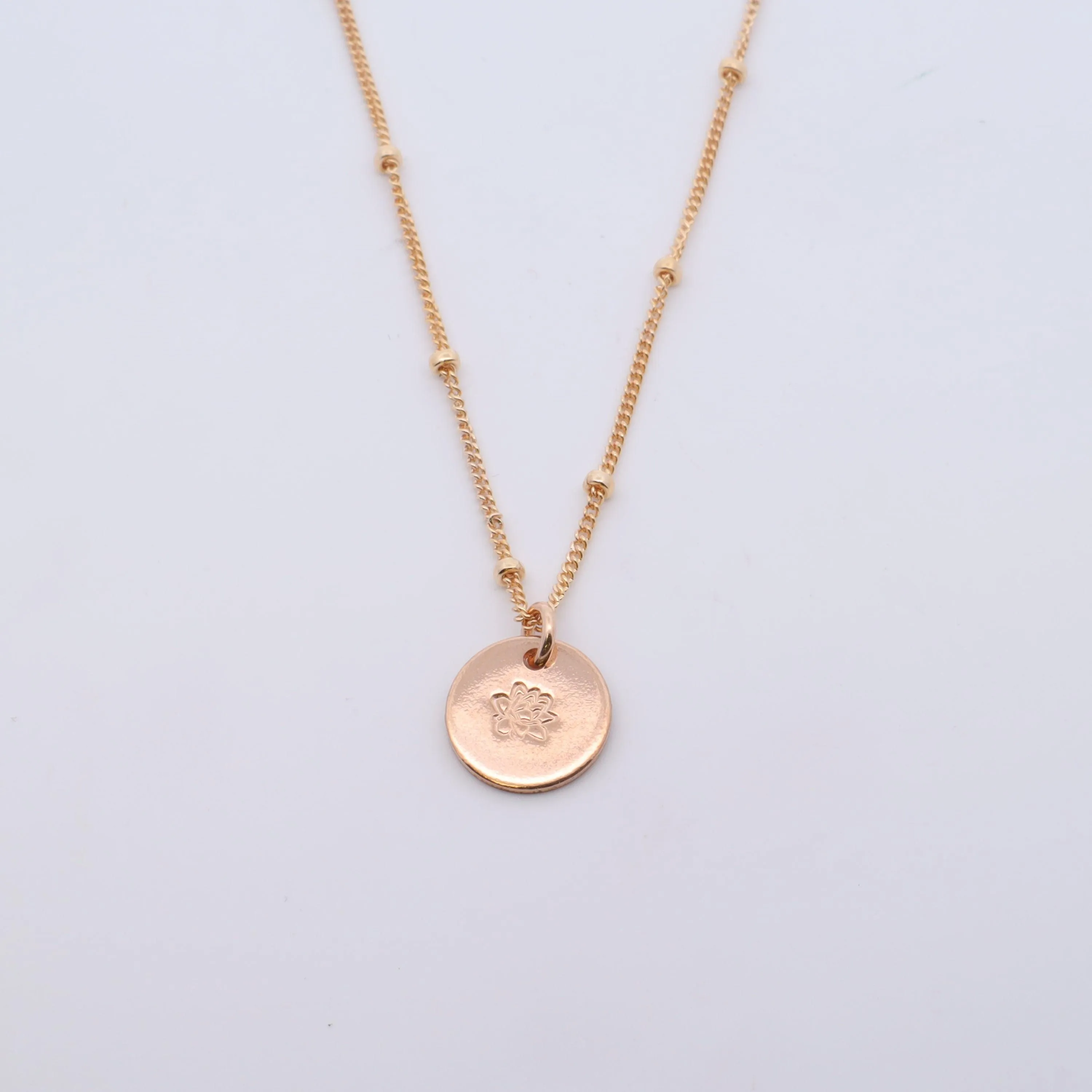 Petite Birth Flower Necklace