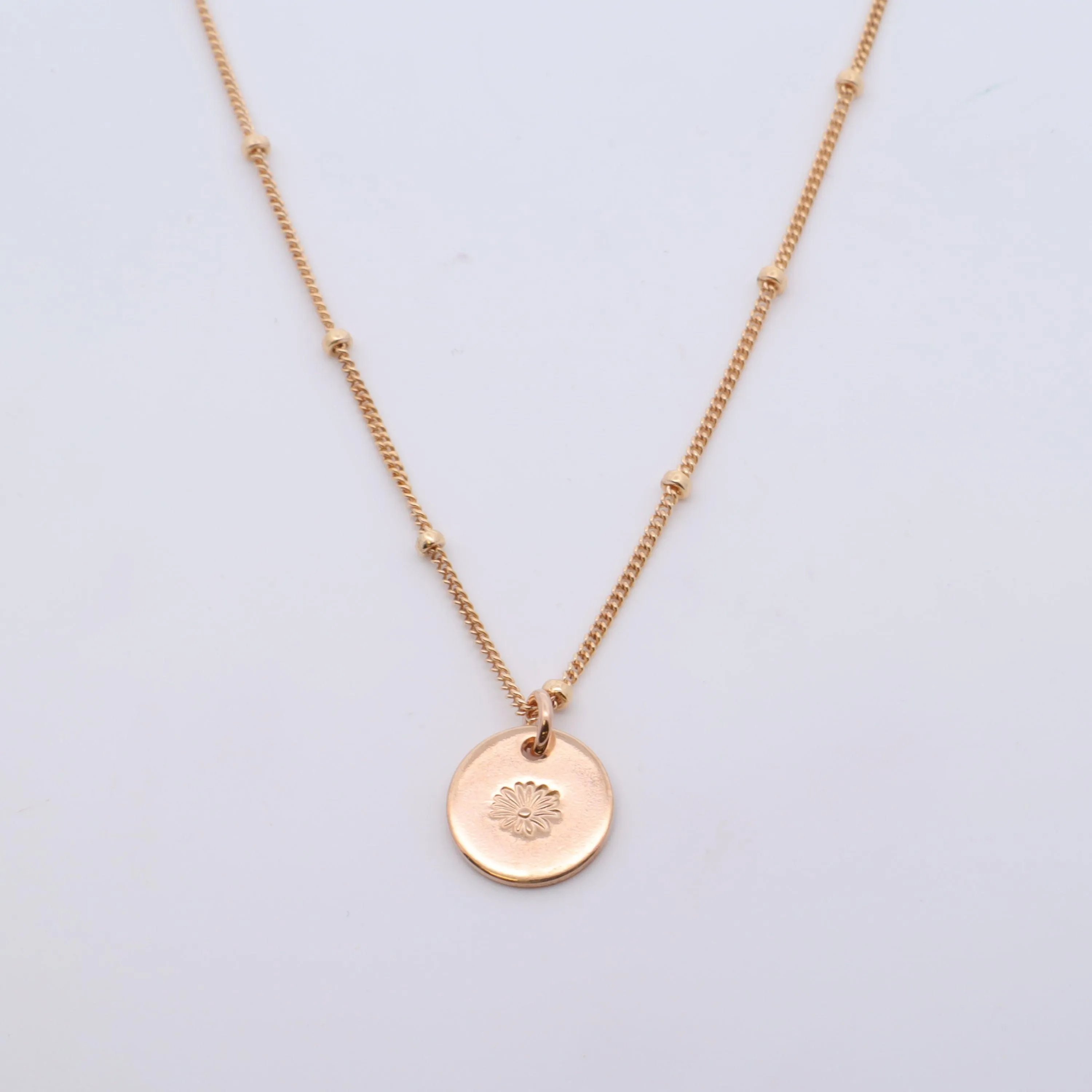 Petite Birth Flower Necklace