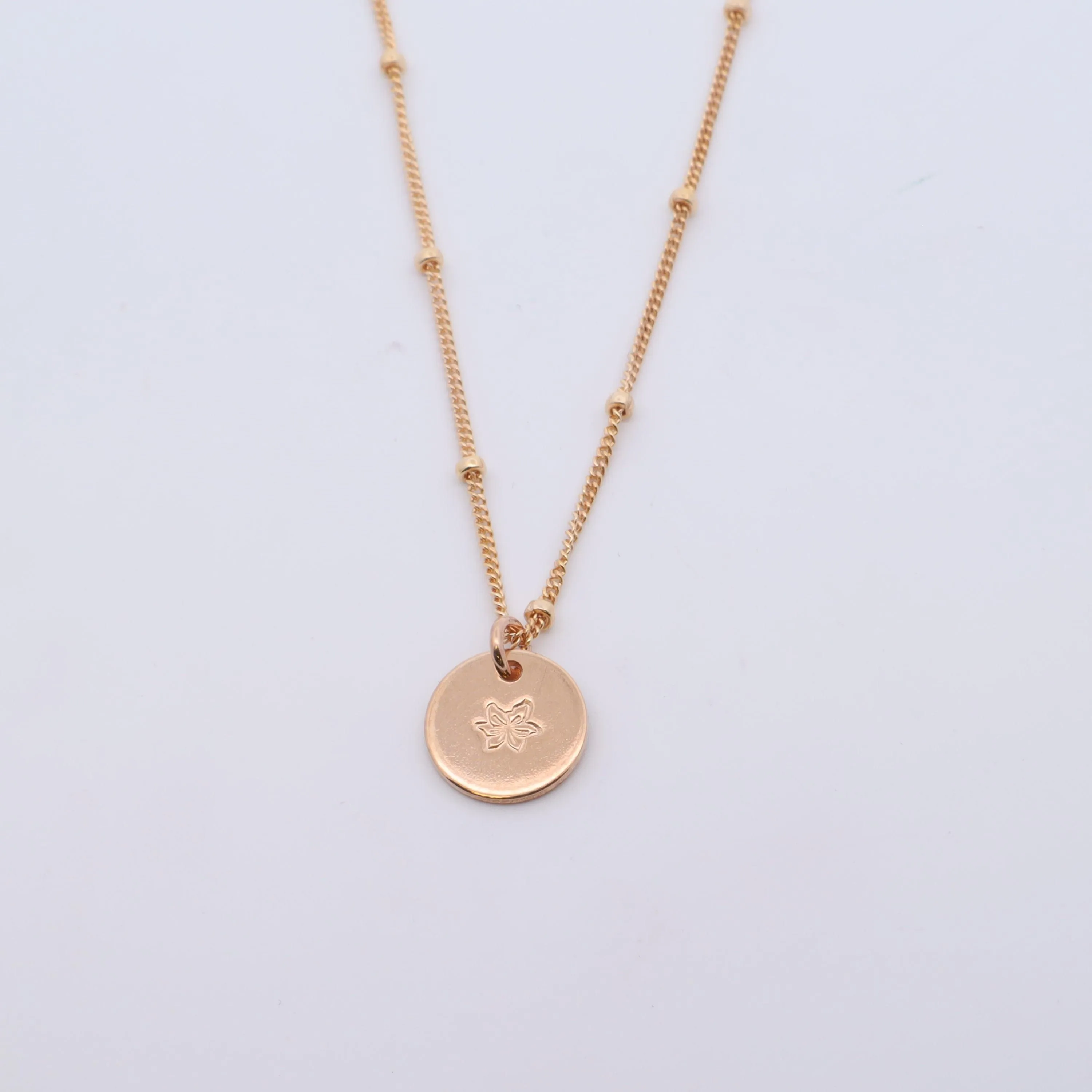 Petite Birth Flower Necklace