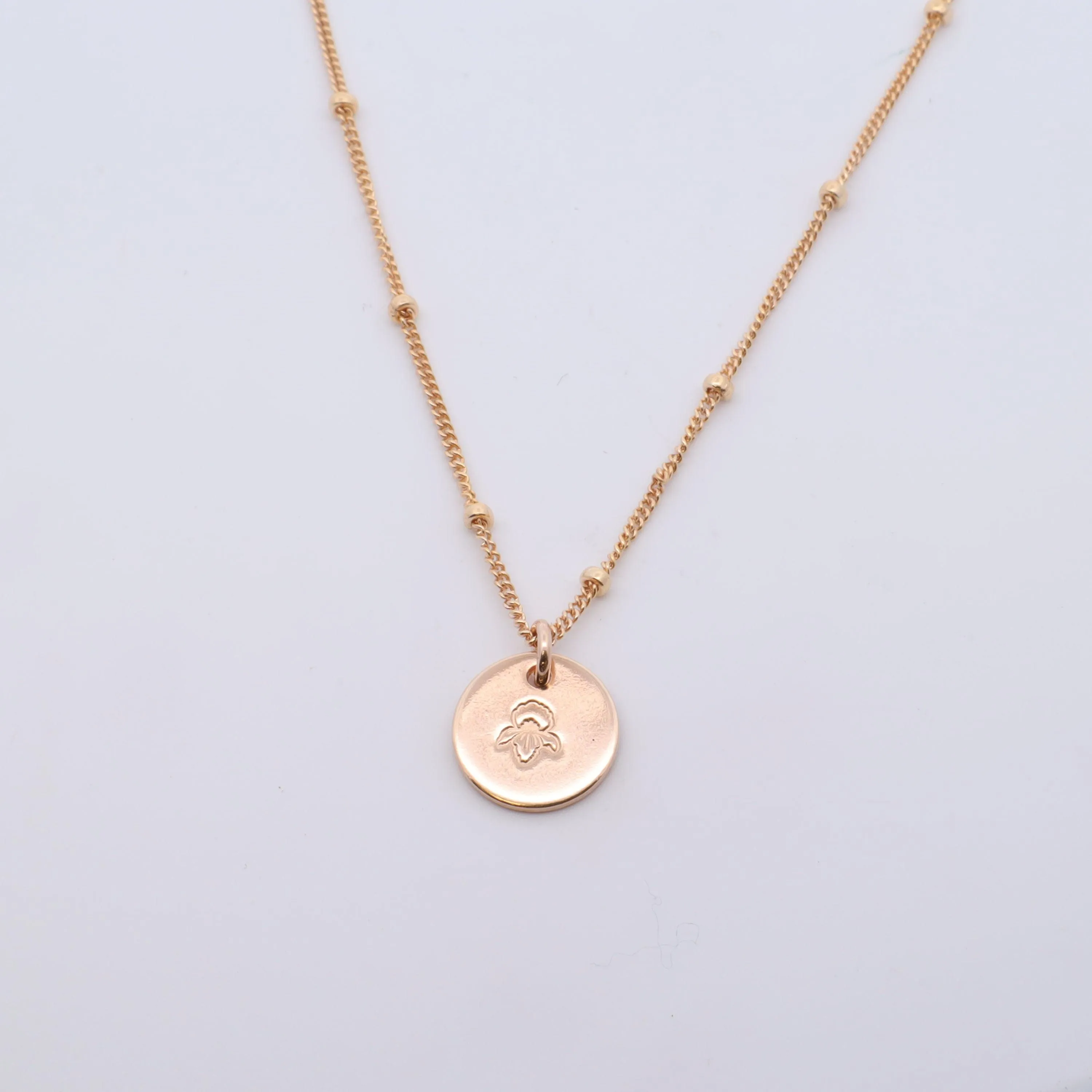 Petite Birth Flower Necklace