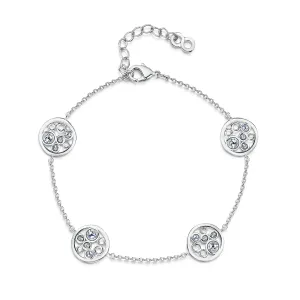 Phoebe Bracelet - Rhodium