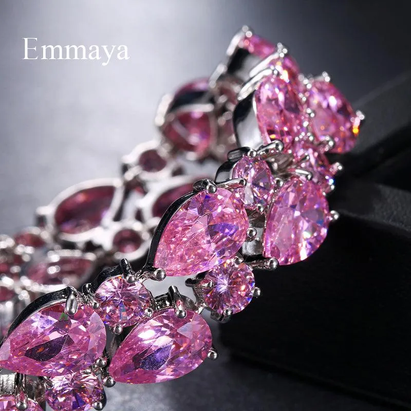 Pink Cubic Zircon Bracelets
