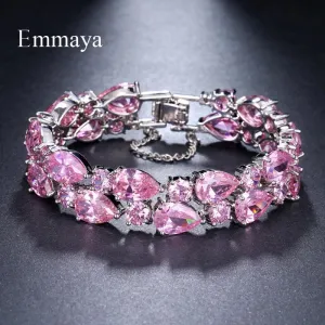 Pink Cubic Zircon Bracelets