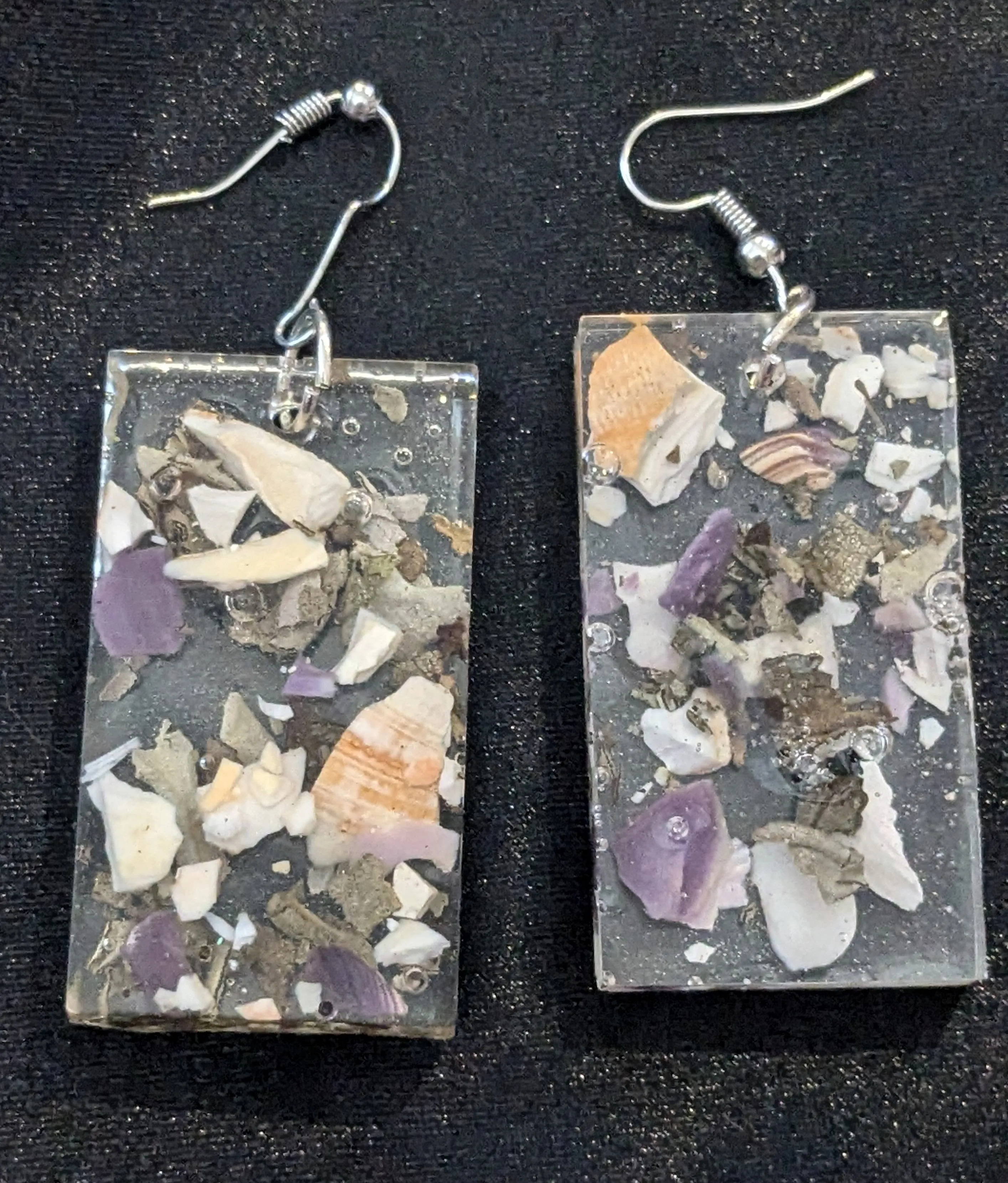 Resin Dangle Earrings