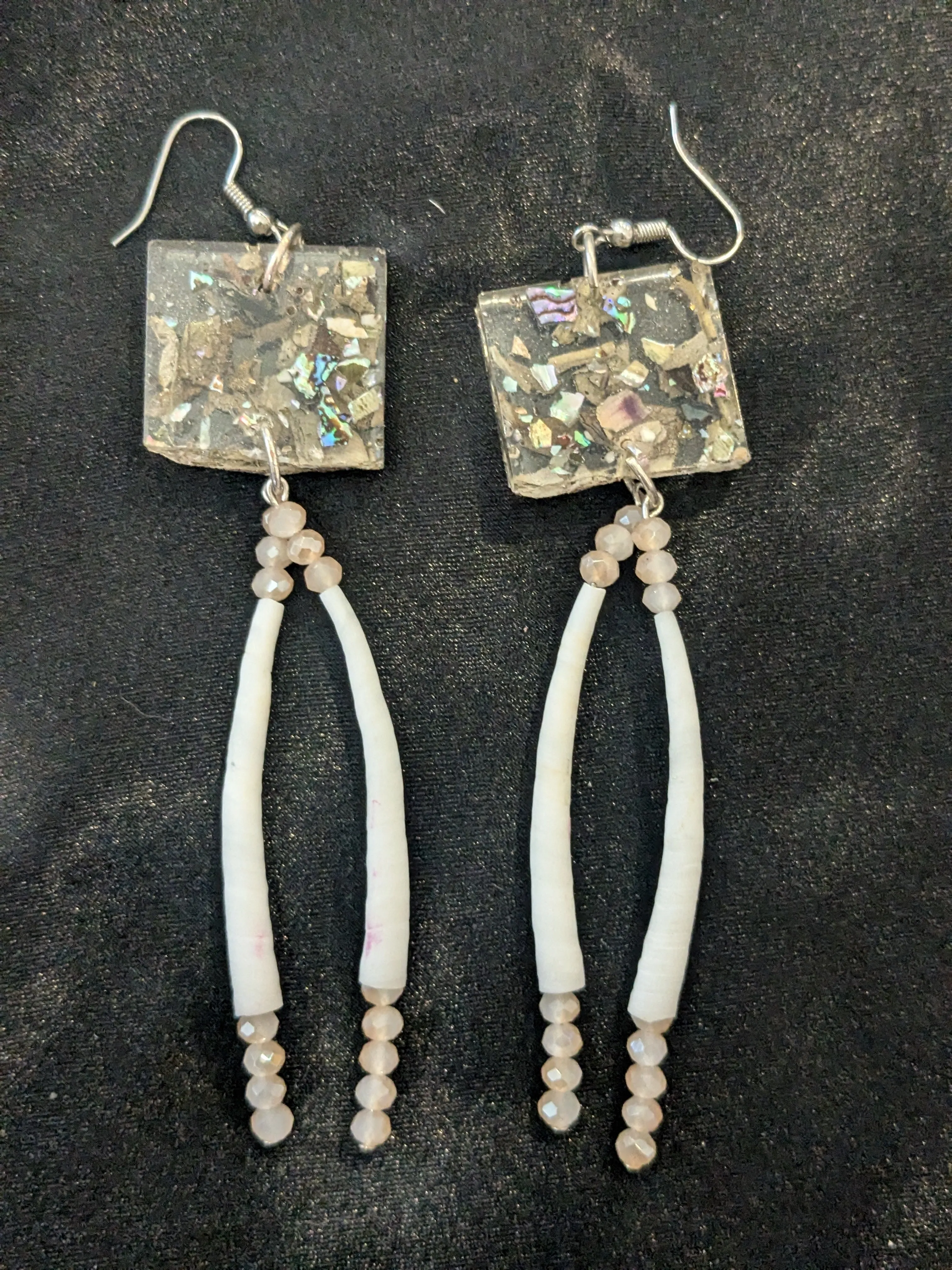 Resin Dangle Earrings