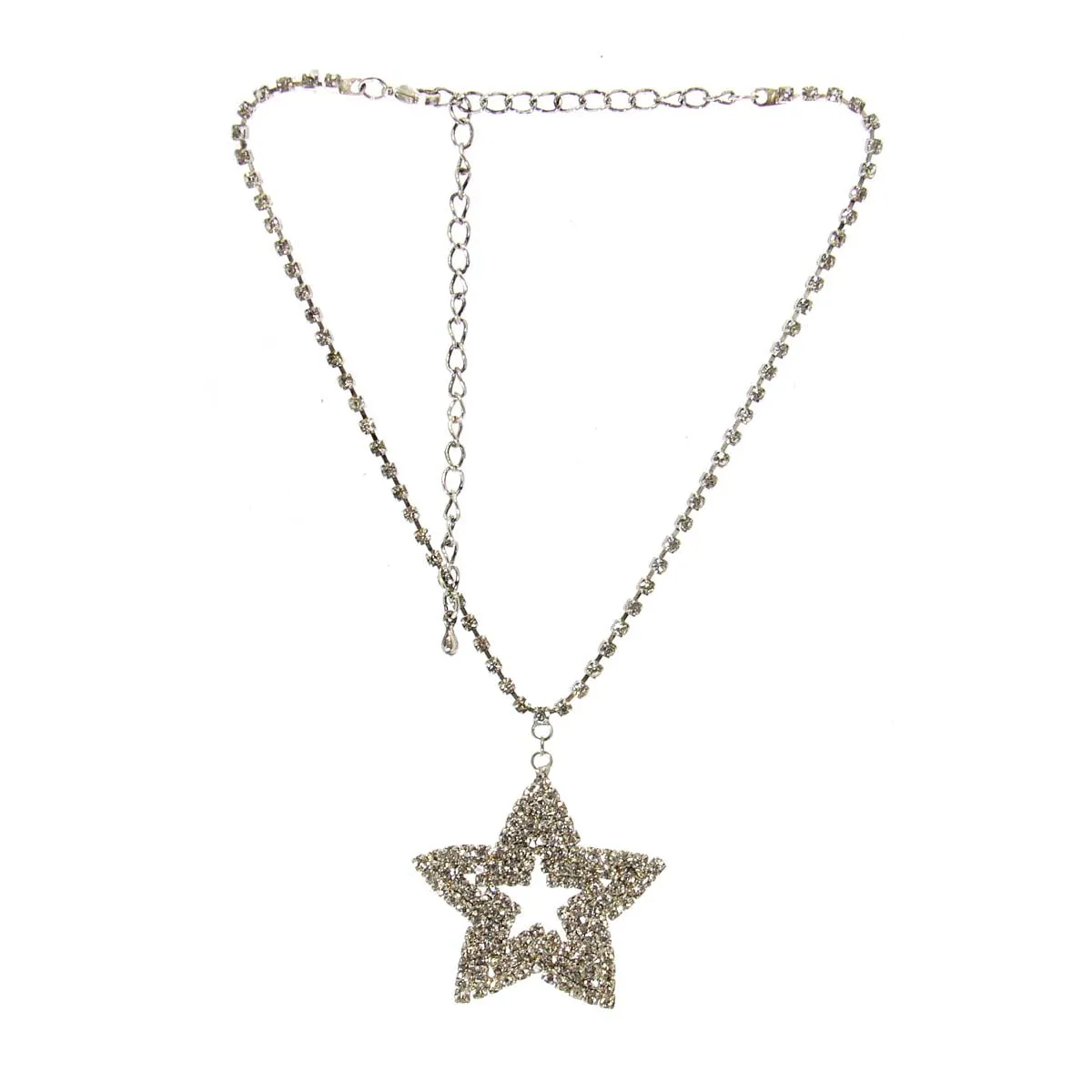 Rhinestone Star Necklace