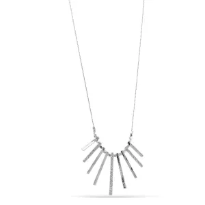 RHODIUM SPIKE  NECKLACE #4320N-1RHO (LC5)