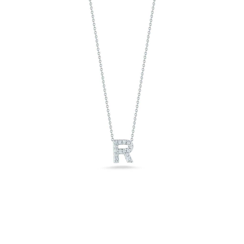 Roberto Coin 18k Love Letter Initial Pendant