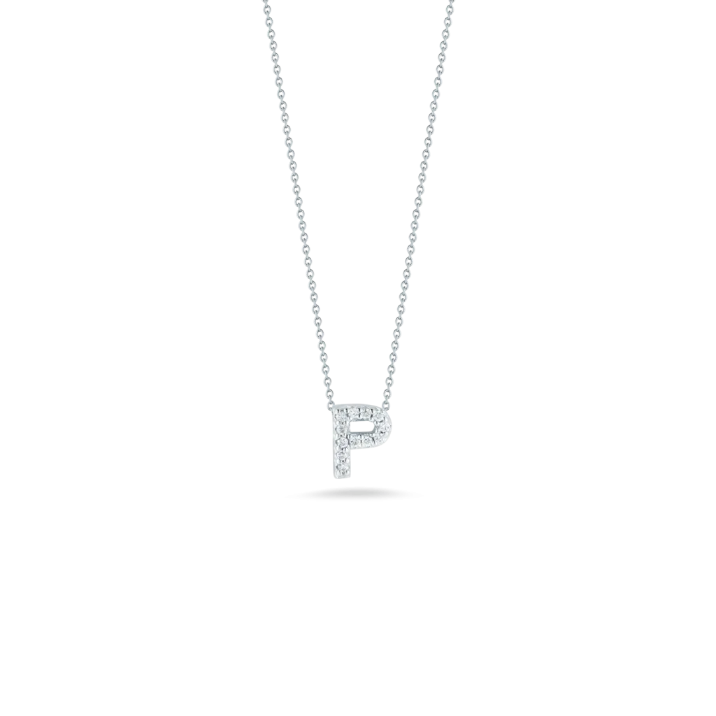 Roberto Coin 18k Love Letter Initial Pendant