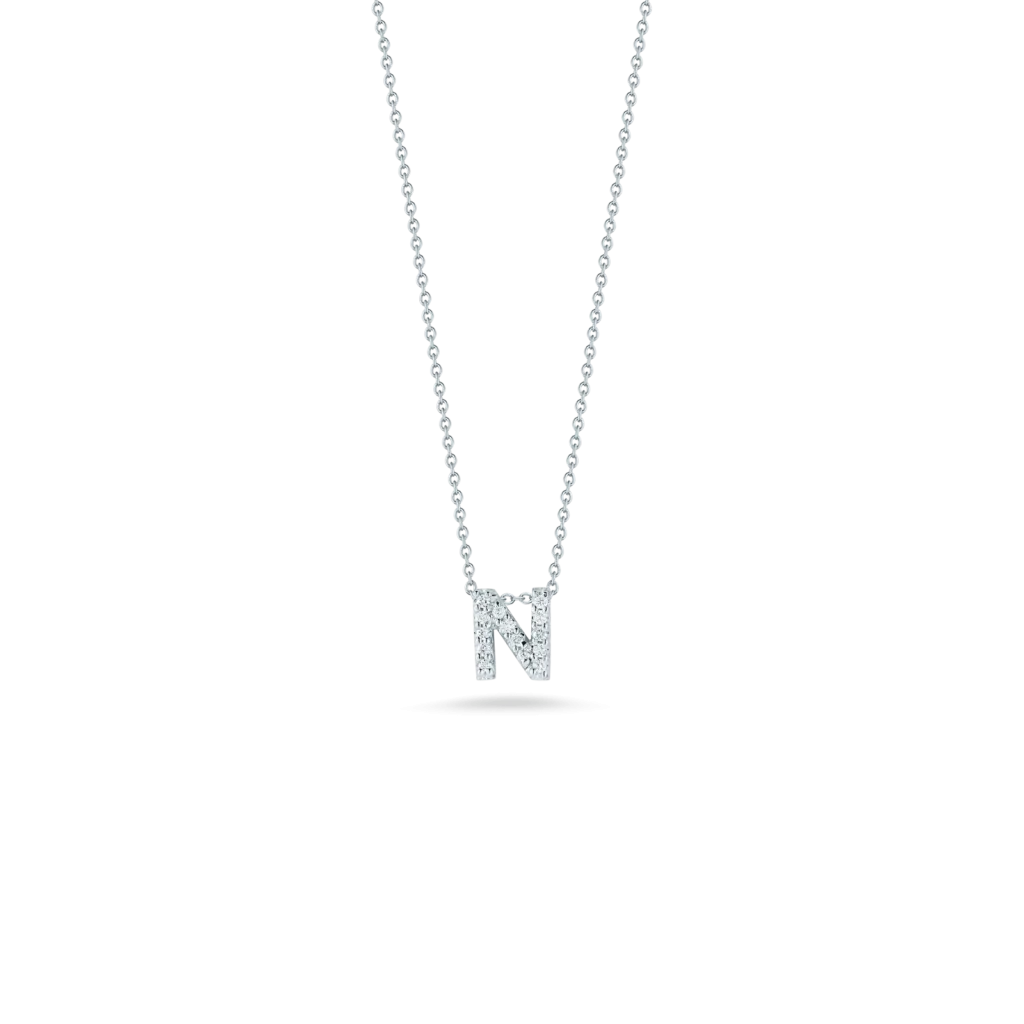 Roberto Coin 18k Love Letter Initial Pendant