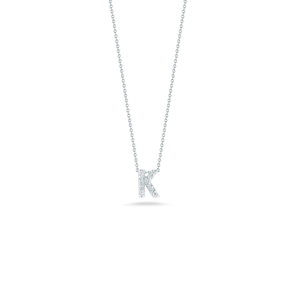 Roberto Coin 18k Love Letter Initial Pendant