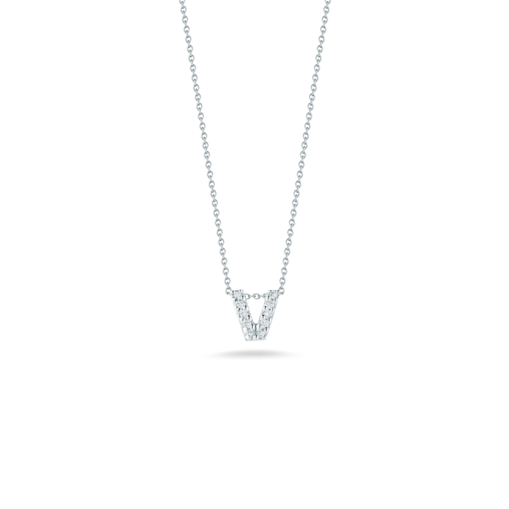 Roberto Coin 18k Love Letter Initial Pendant