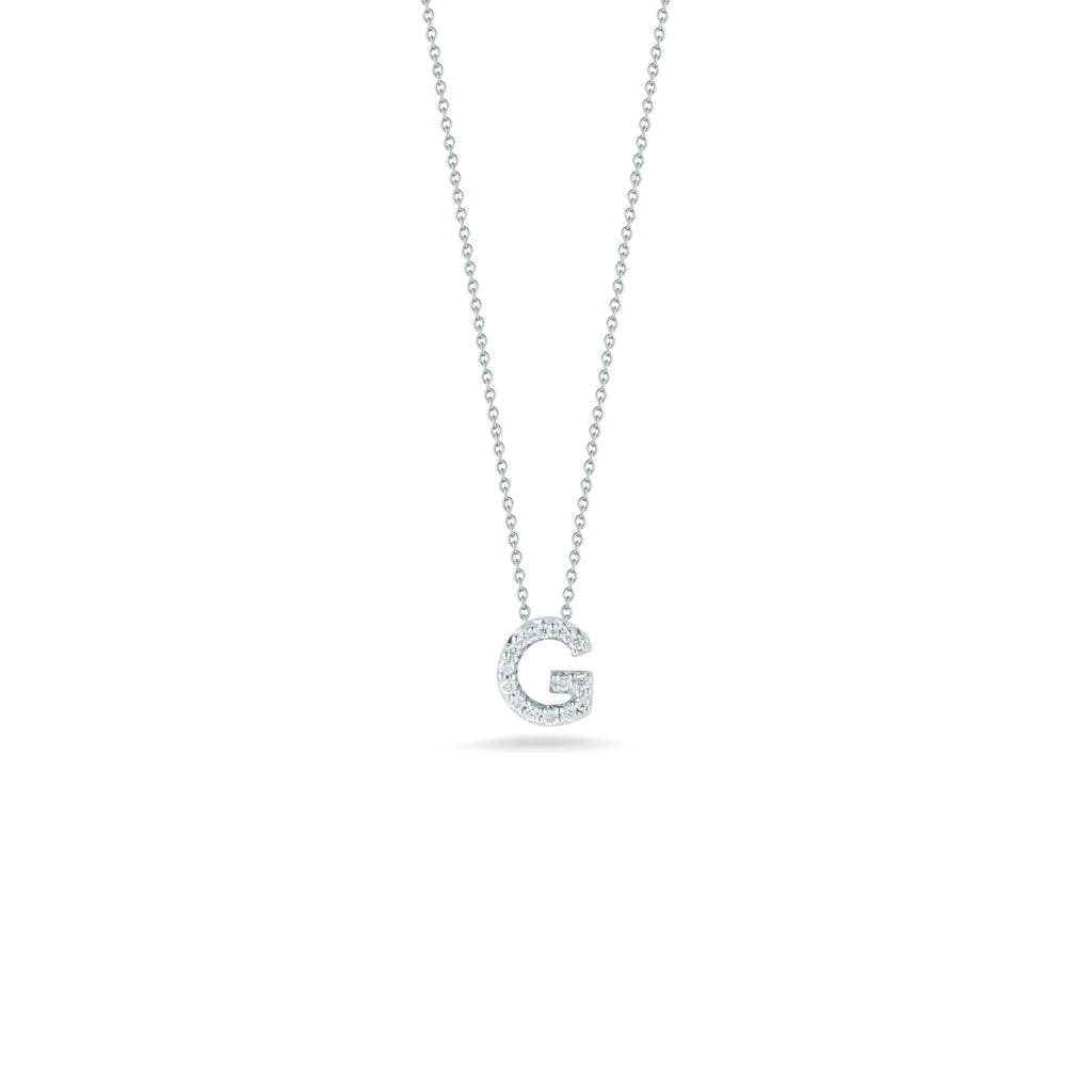 Roberto Coin 18k Love Letter Initial Pendant