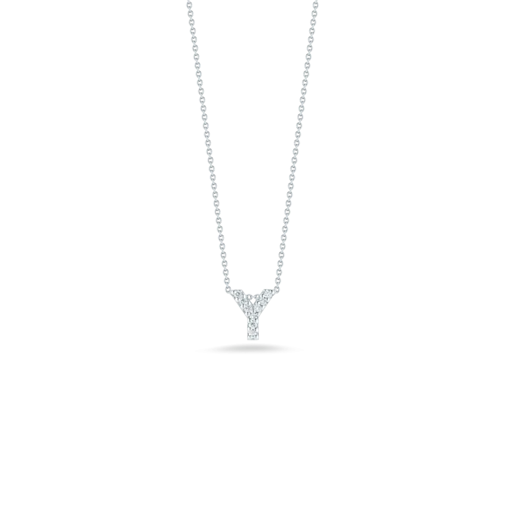 Roberto Coin 18k Love Letter Initial Pendant