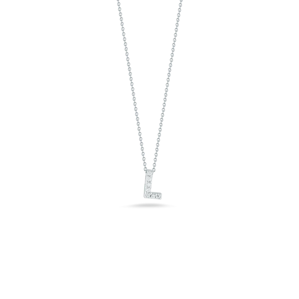 Roberto Coin 18k Love Letter Initial Pendant