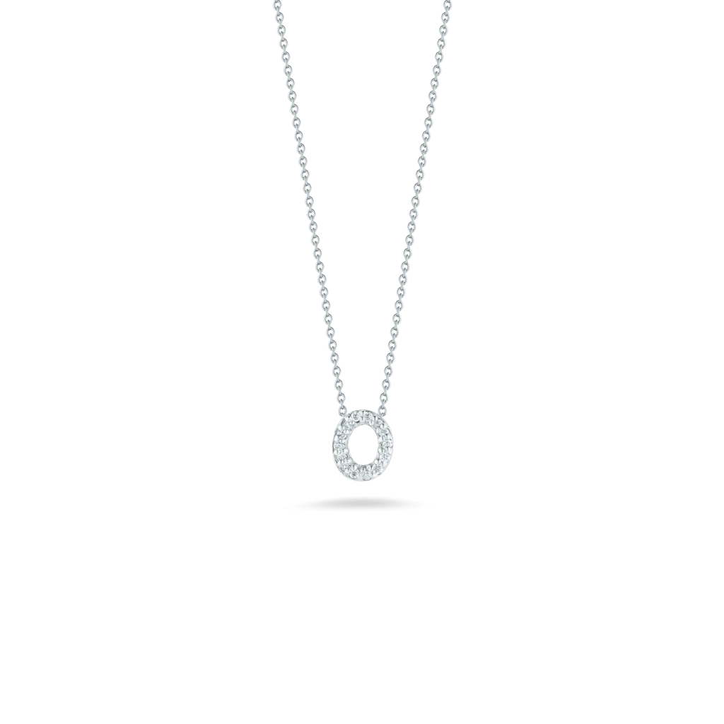 Roberto Coin 18k Love Letter Initial Pendant