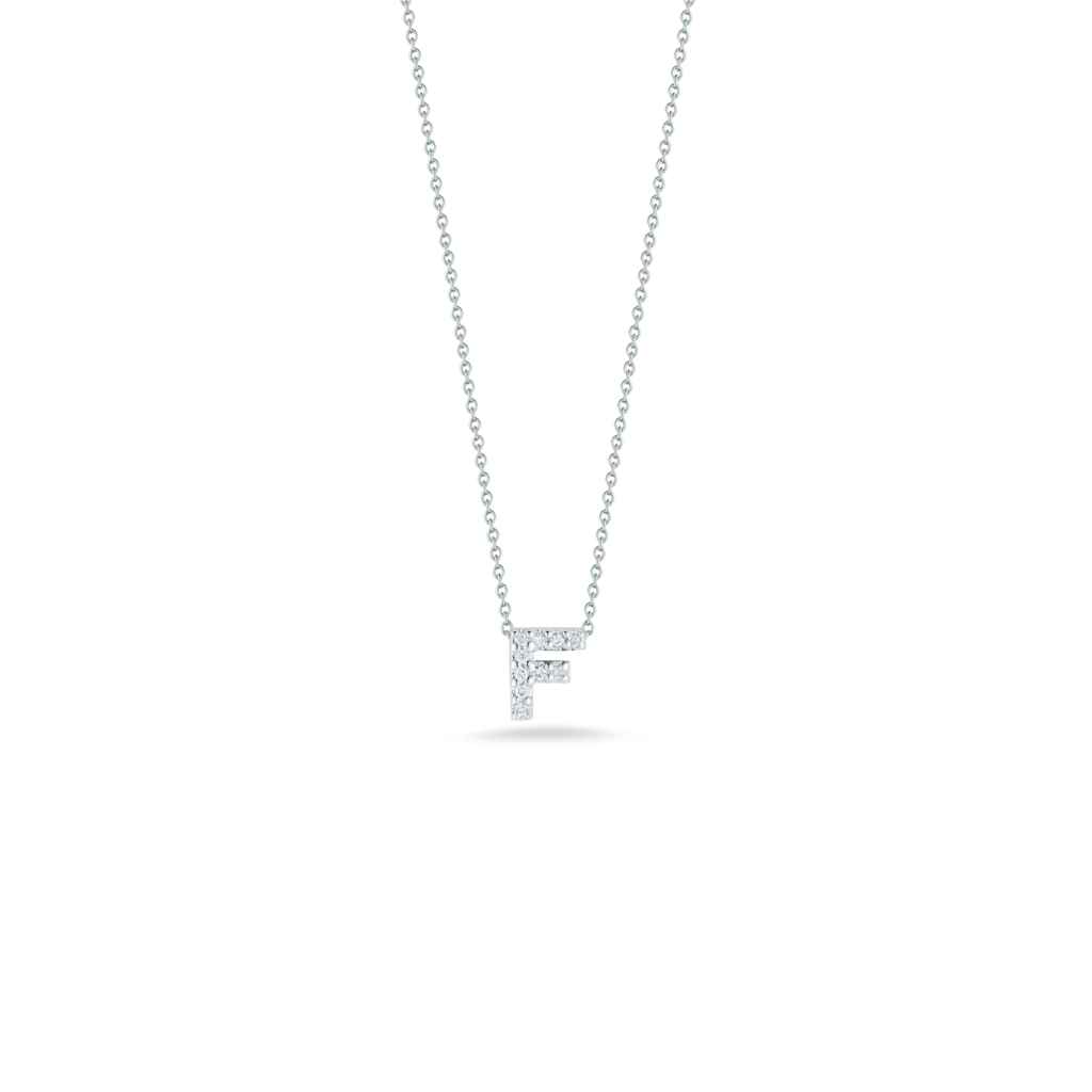 Roberto Coin 18k Love Letter Initial Pendant