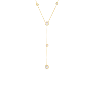 Roberto Coin Diamonds by the Inch 18K Yellow Gold Diamond Necklace