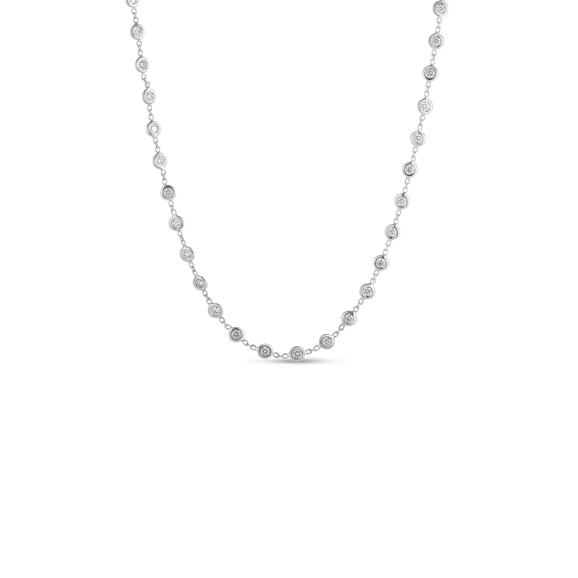 Roberto Coin Diamonds by the Inch Diamond Necklace, 18"