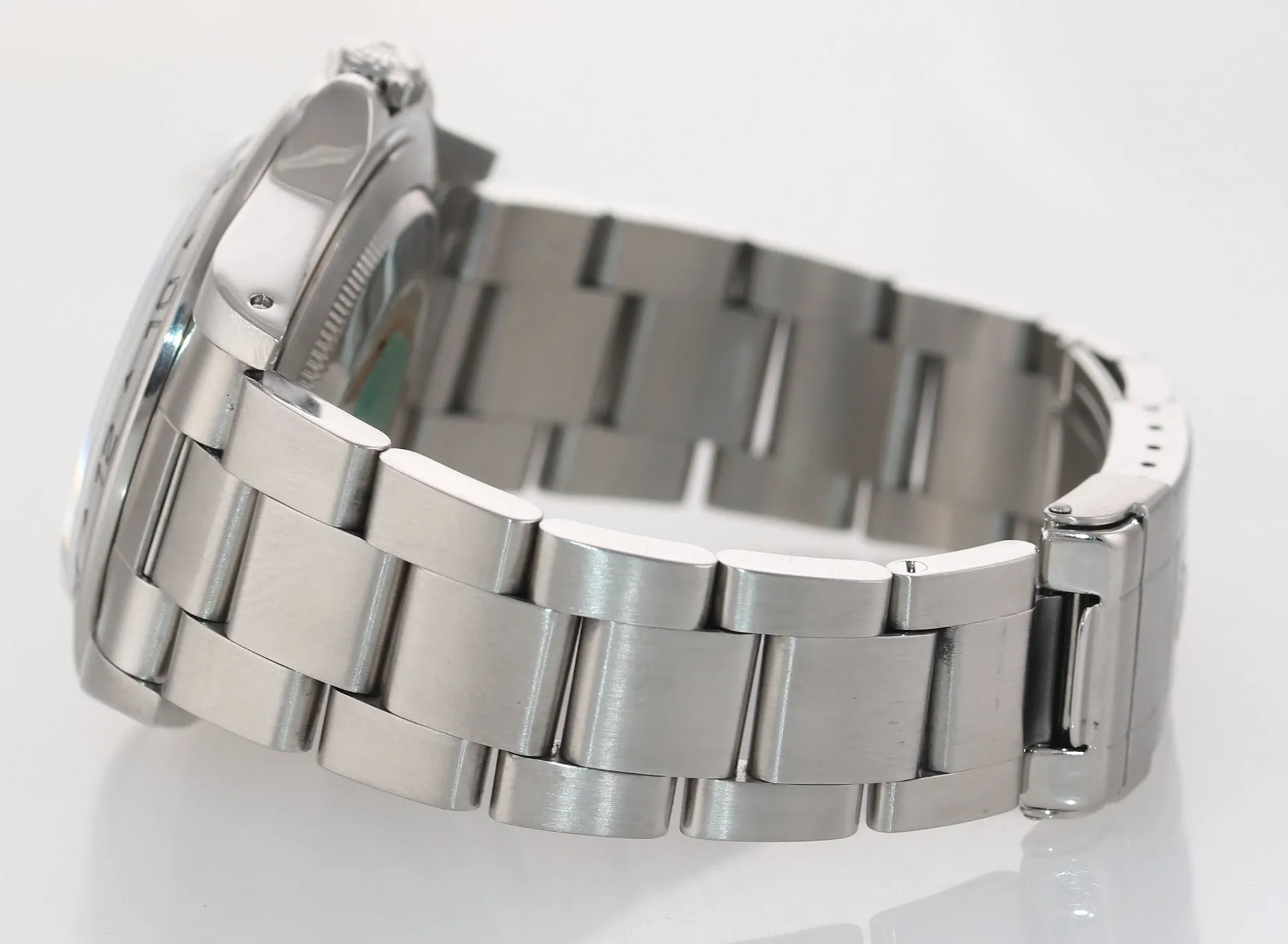 Rolex Explorer 2 16570 Steel White Polar GMT TRITIUM Dial 40mm Watch Box