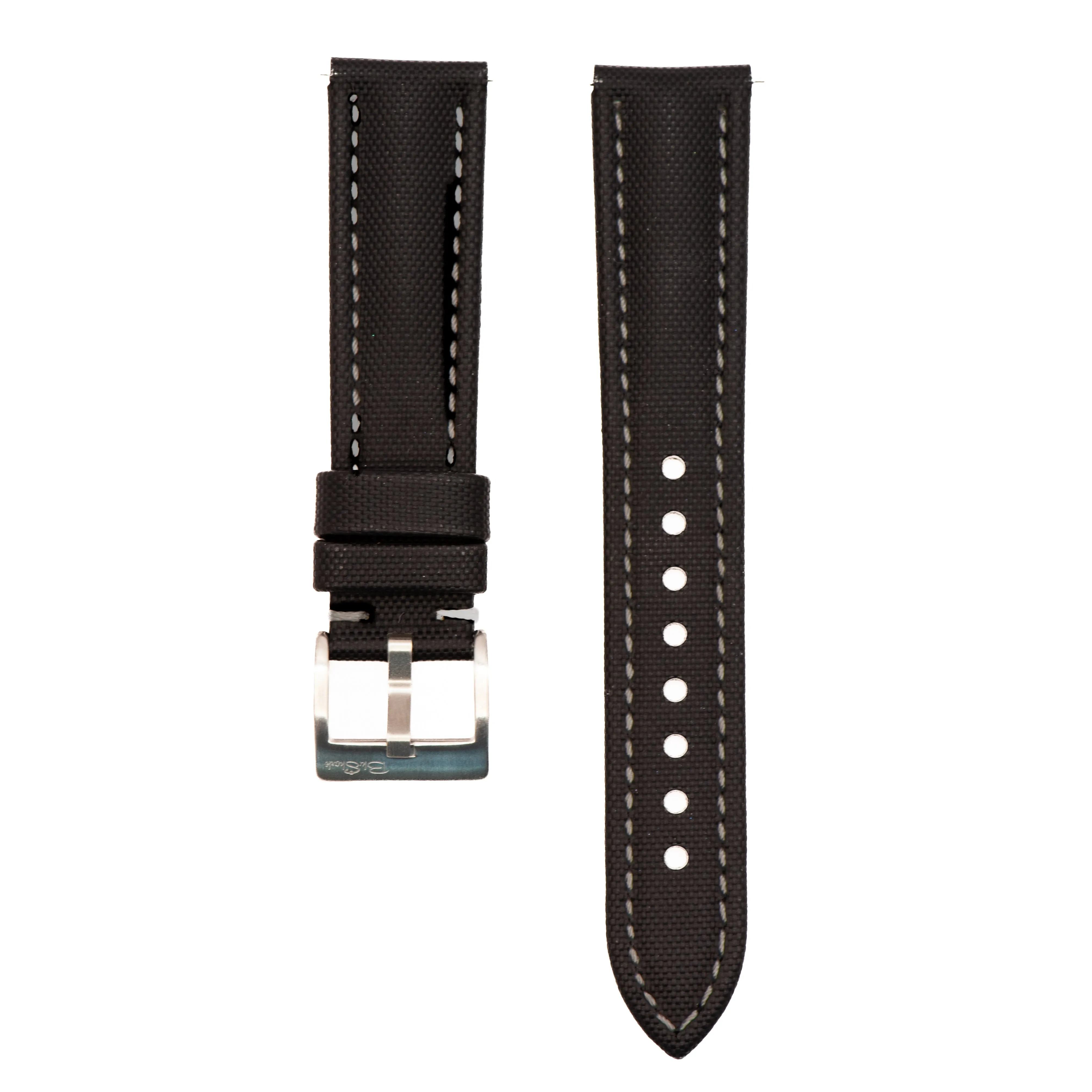 Sailcloth - Black with Gray