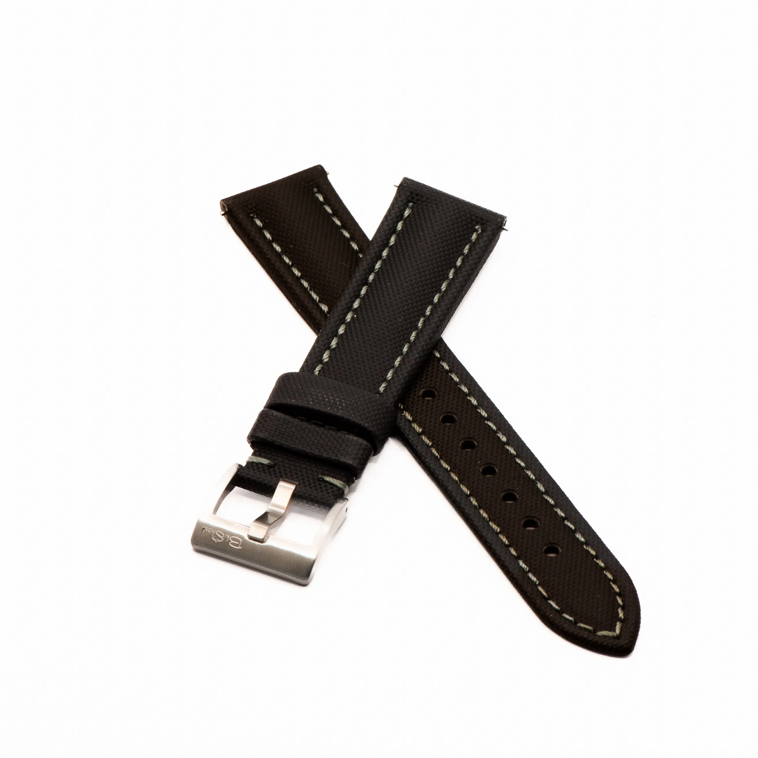 Sailcloth - Black with Gray