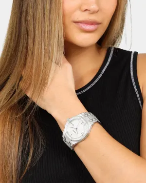 Saint Morta Medio Premierre Watch Iced Silver