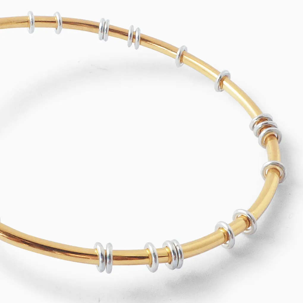 Satellite Bangle / gold