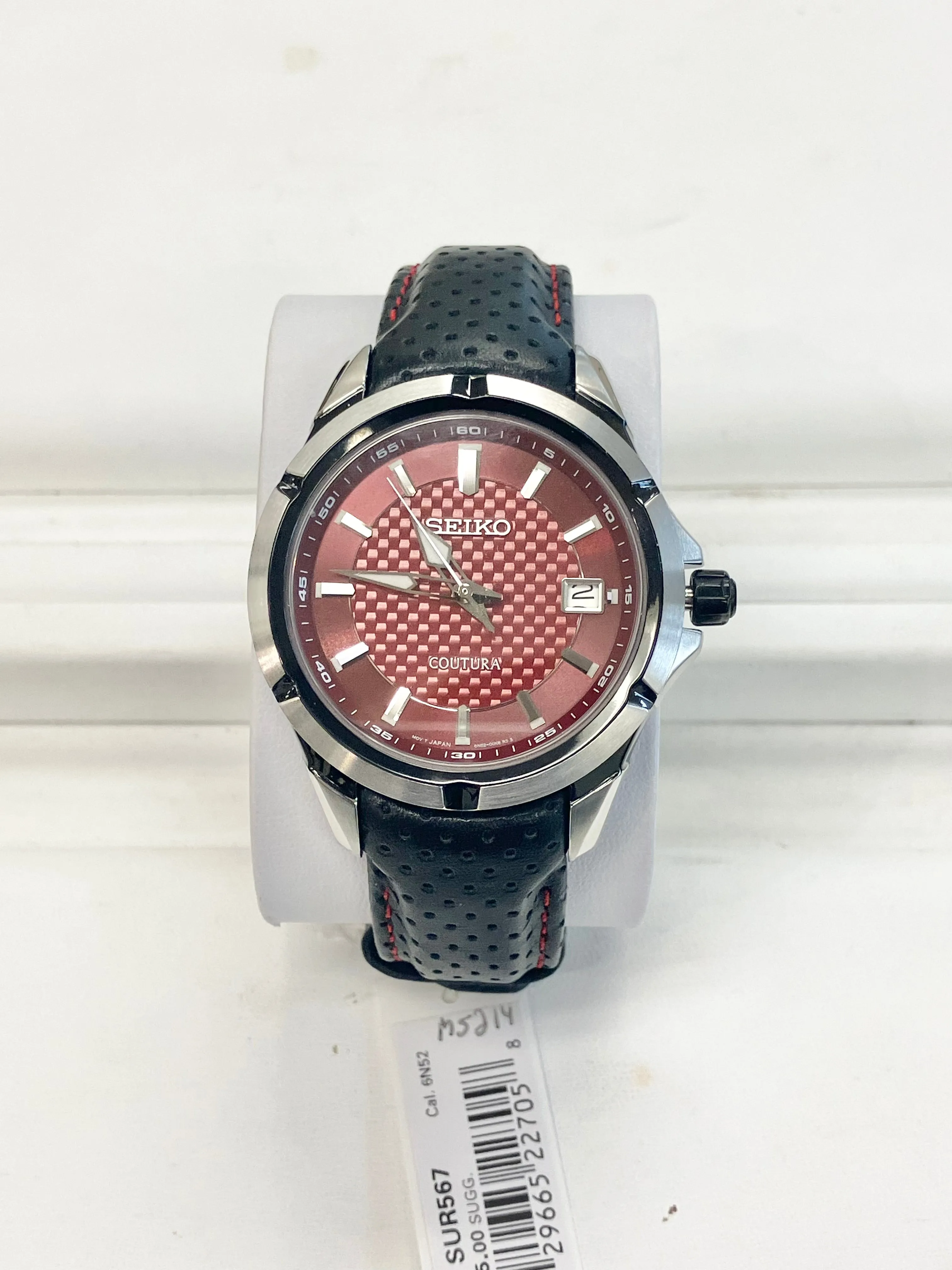 Seiko Coutura Watch With Leather Strap