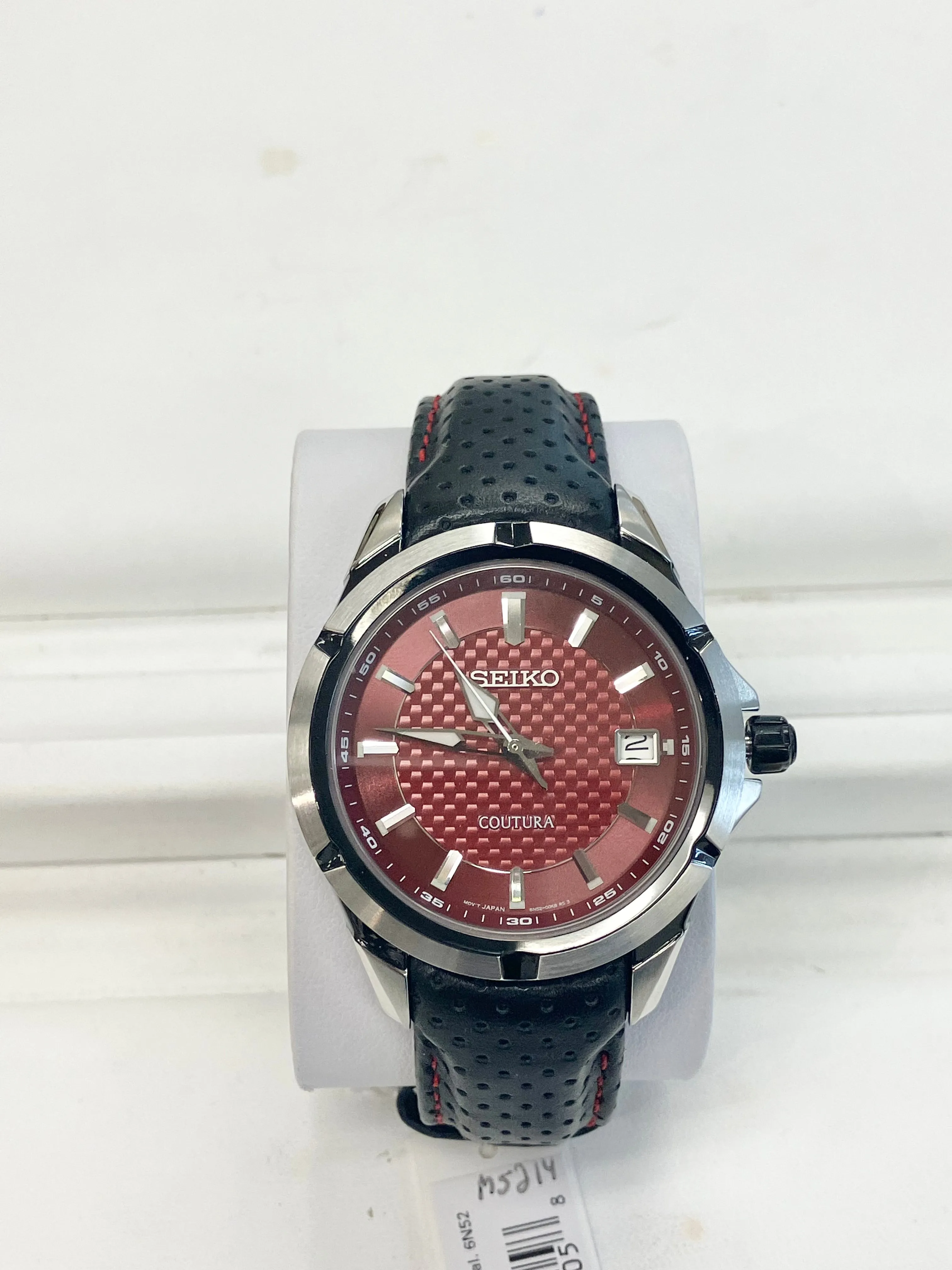Seiko Coutura Watch With Leather Strap