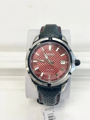 Seiko Coutura Watch With Leather Strap