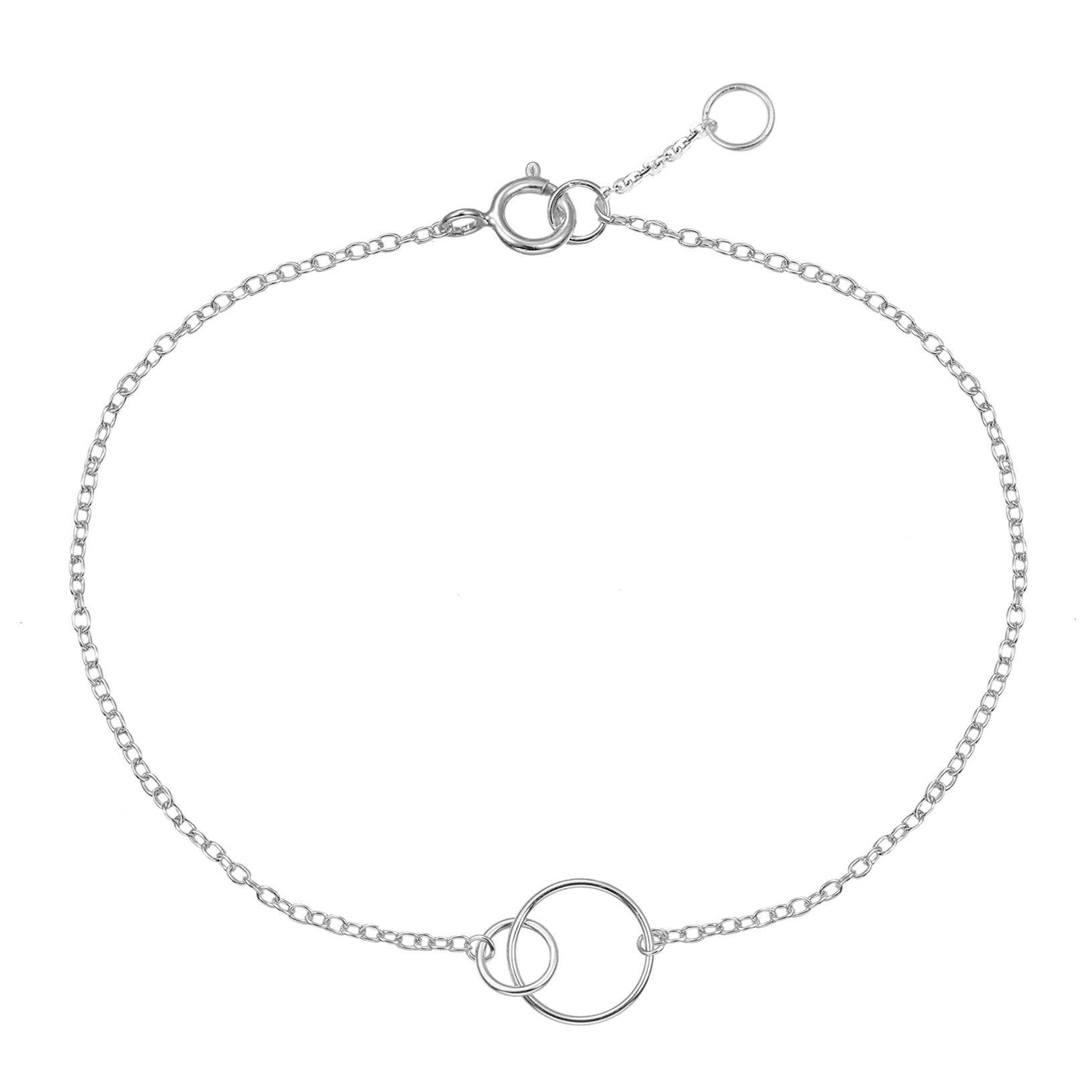 Sisters Forever Silver Bracelet