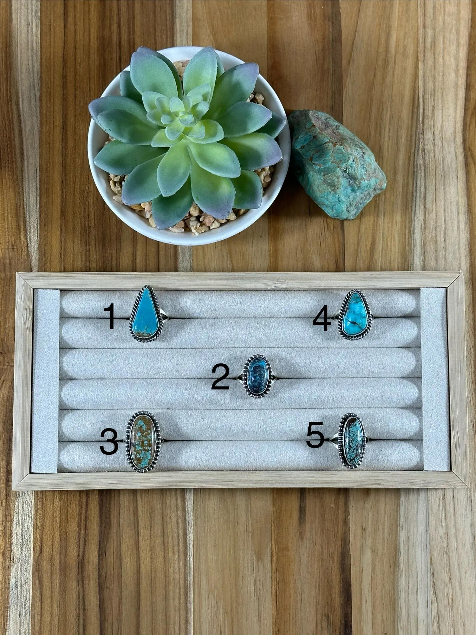 Size 8 Kingman Rings