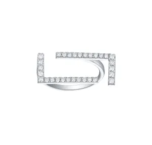 Skyline 0.52ct Capture Ring <br> R-00437WHT
