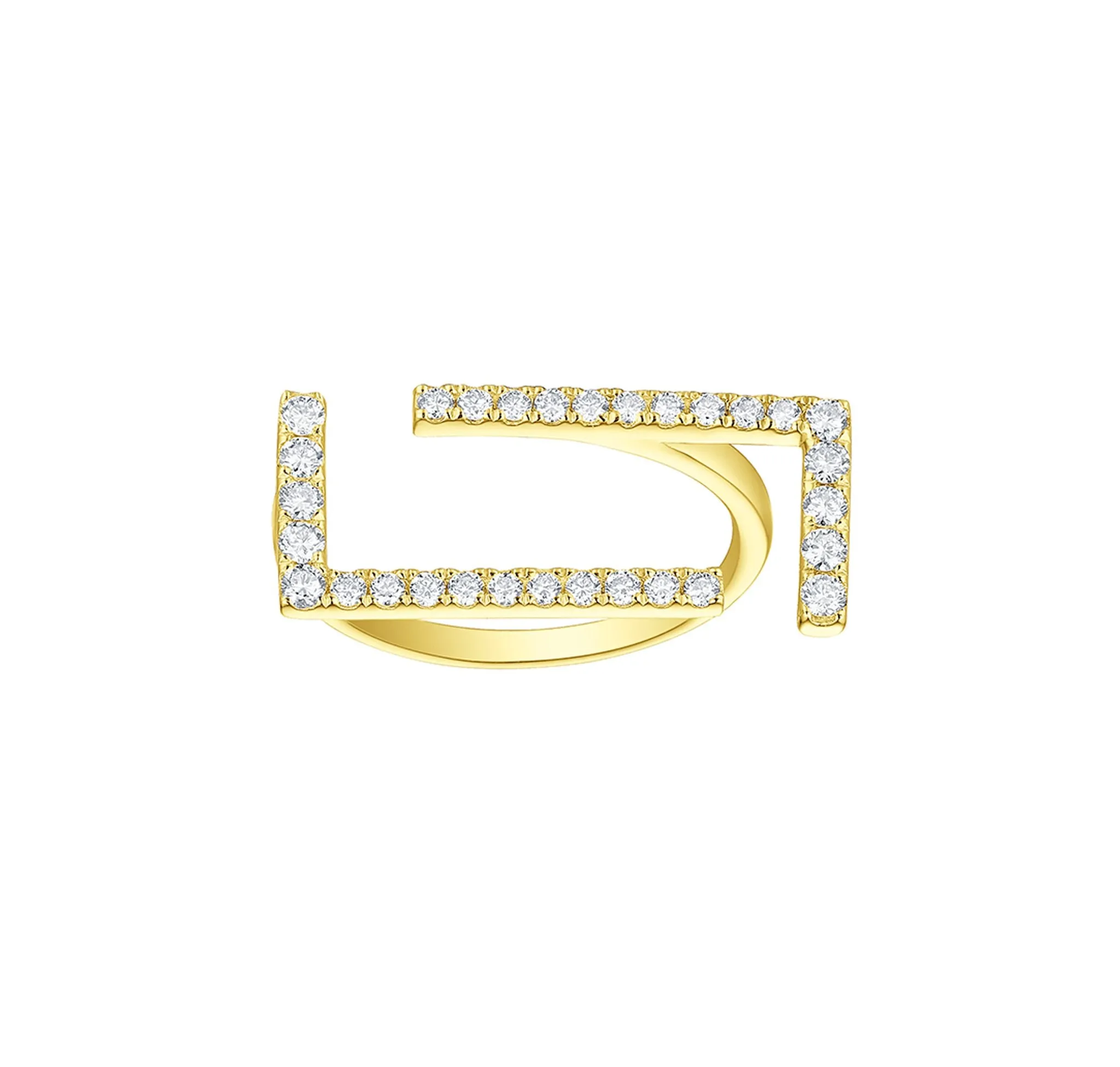 Skyline 0.52ct Capture Ring <br> R-00437WHT