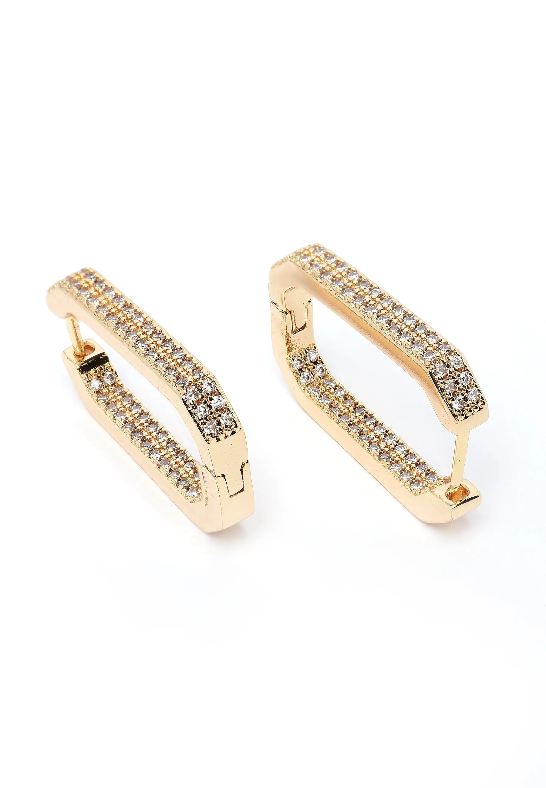 Sleek and Stylish Hoop Earrings