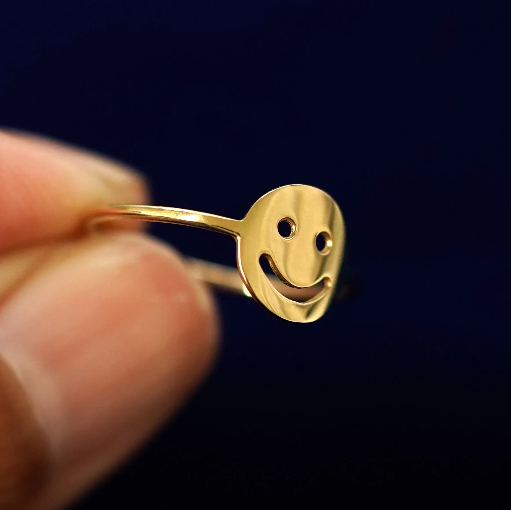 Smiley Face Ring