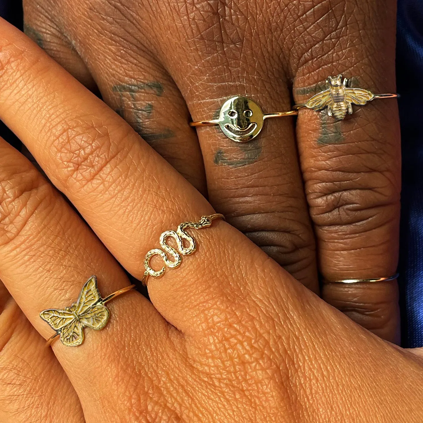 Smiley Face Ring
