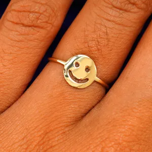 Smiley Face Ring