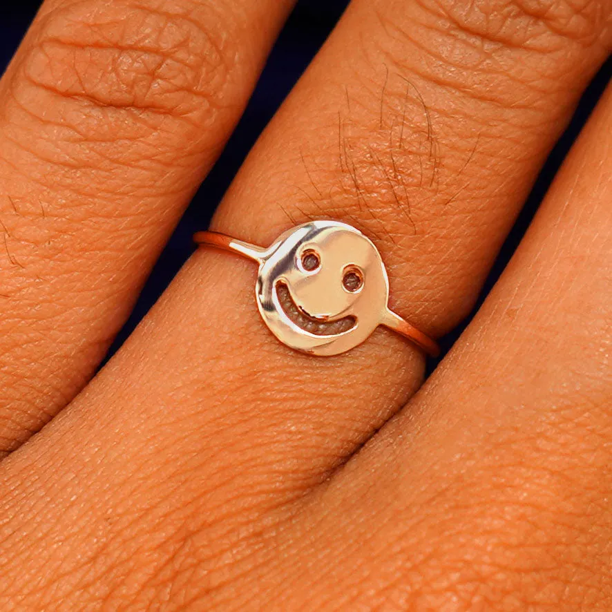 Smiley Face Ring