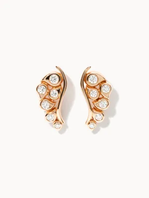 SNOWFLAKES Leaf earrings  Classic