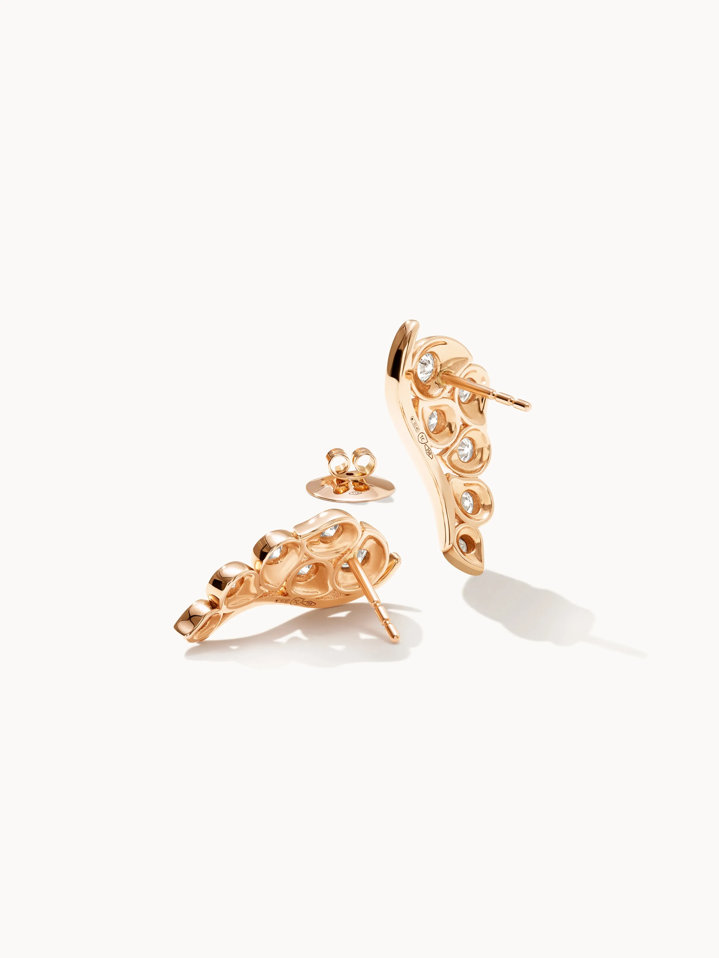 SNOWFLAKES Leaf earrings  Classic