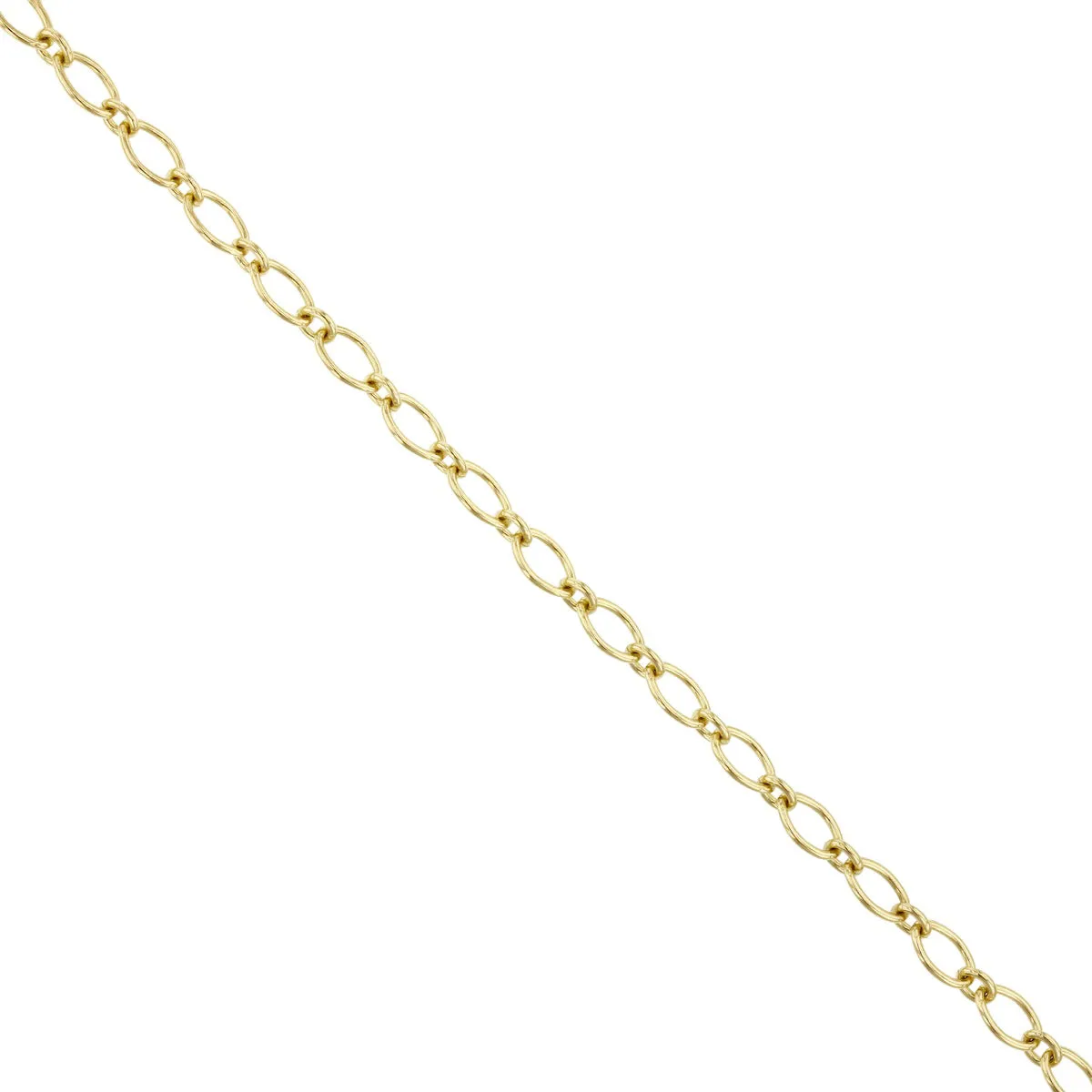 Soleil Collection 3mm Oval Trace Bracelet | 9K Yellow Gold