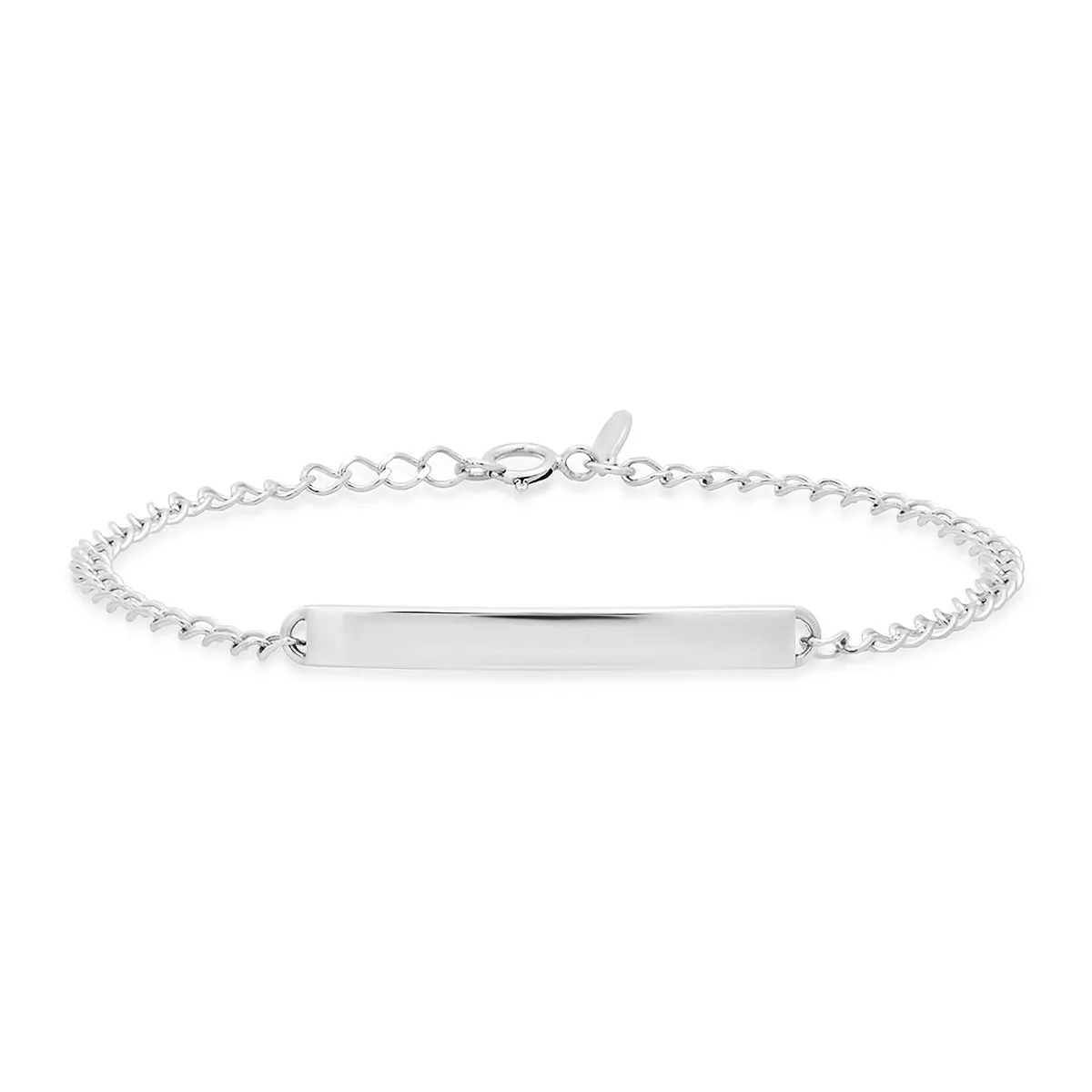 Solid Gold ID Bracelet