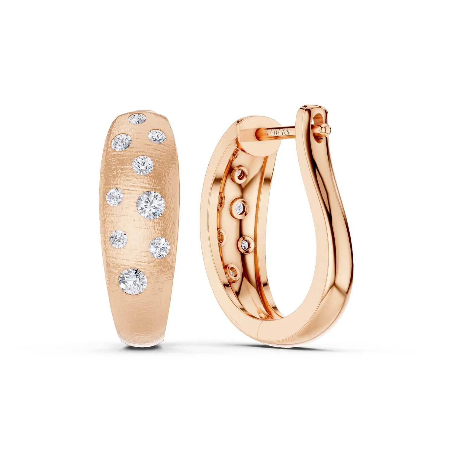 Starlit Sky Huggie Hoops
