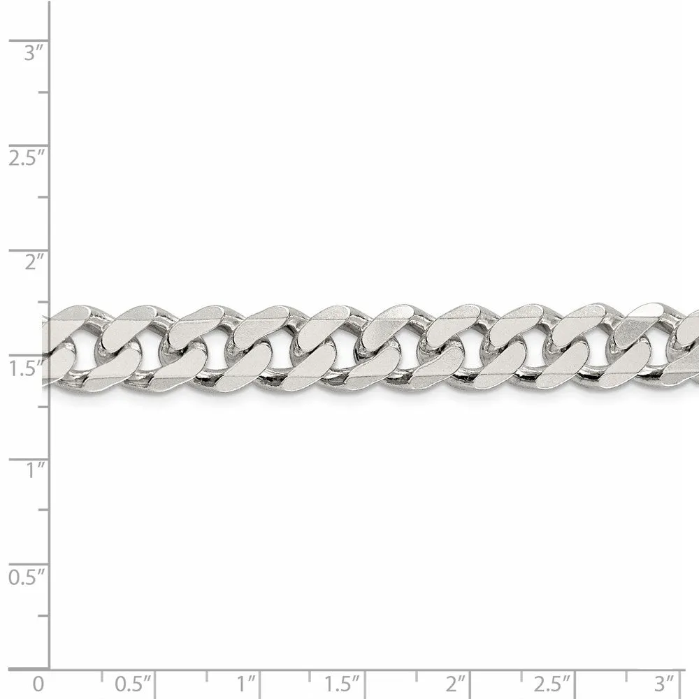 Sterling Silver 11mm Curb Chain