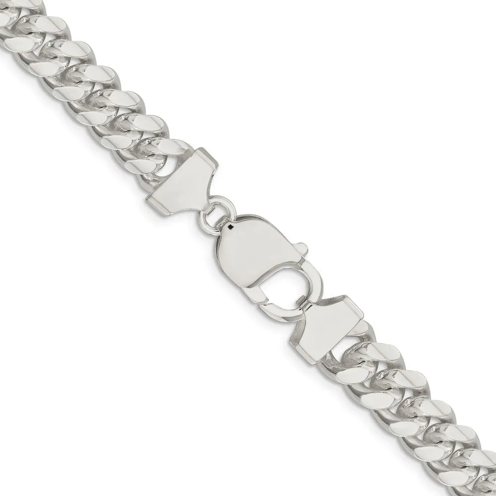Sterling Silver 9mm Curb Chain