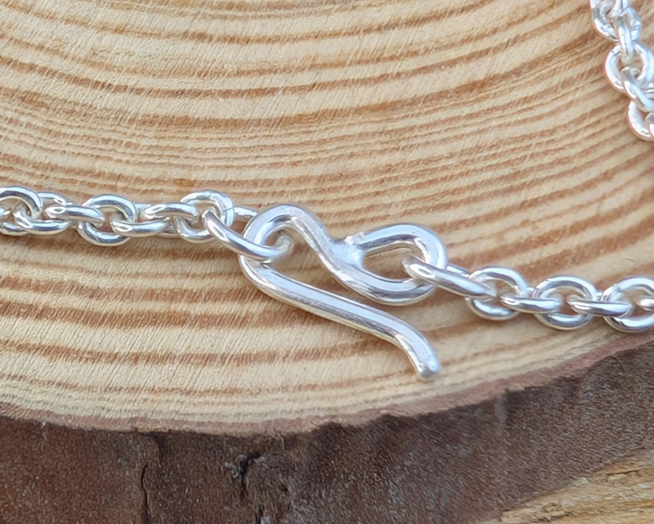 sterling silver double star bracelet