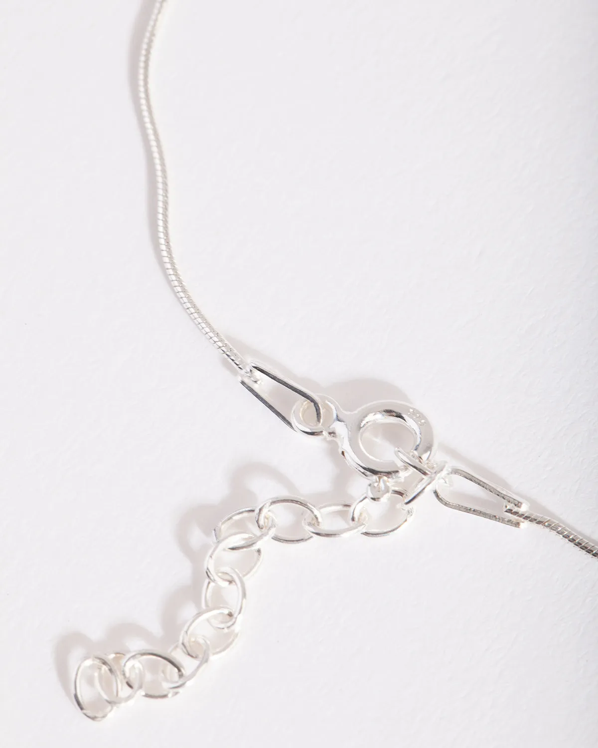 Sterling Silver Fine Snake Chain Bracelet